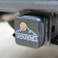 Toyota Hitch Cover with Mountains and Sun for Truck Car SUV with 2 inch Receiver Customizable