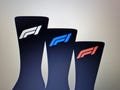 F1 Formula1 inspired socks size 6-12-lovely gift choice of colours