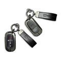 Zinc Alloy leatther Car Key Fob Cover Protector Auto Styling Accessory For Honda Civic Accord HR-V CR-V CRV 11th 2022 2023 following Logo