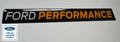 Genuine Licenced Product - Ford Performance Gel Badge in Orange ( 2x)