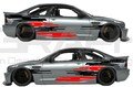 NEGraphx | Universal Abstract Racing Decals, Drift Racing Decal, Car Sticker, JDM Vinyl Decals | Left and Right Sides | 7 Different Colours
