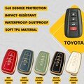 Toyota Key Fob Covers - TPU, 360 Protection for Camry, RAV4, Corolla