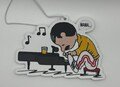 Air Freshener Christmas Piano player. New Car Scent, Car Gift, Birthday Gift Idea or just simply a gift to yourself for being Awesome