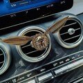 Golden Snitch Car Air Freshener - HP Inspired Aromatherapy Vent Clip, Unique Wizarding Car Accessory & Magical Gift for Fans
