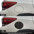 Crux Motorsports Topographical Map Fuel Door Vinyl Wrap Overlay Compatible with Subaru Crosstrek 2018 ? 2023