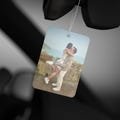 Personalized Car Air Freshener , Custom Photo Scented Vehicle Deodorizer, Valentines Day Gift Personalized for Him or Her, Fresh Scent