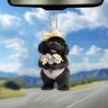 Newfoundland Ornament, Newfoundland Dog Ornament, Dog 2D Flat Ornament, Christmas Gifts, Newfoundland Dog Lover Gifts