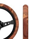 Cedarwood Grain 15" Steering Wheel Cover