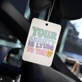 Car Air Fresheners, Anxiety Car Accessories, Car Air Freshener Accessories, Mental Health Quote, Personalised Gift Anxiety Support Awareness