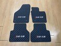 R.H.D Leather Car Mat For Audi RS Q3 2011-2017 , Embroidery Logo , Free Shipping , Set of 4 , Production to Order