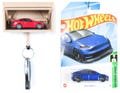 Key Holder, Beige (Car Included) - 3D Printed Hot Wheels Display: Tesla Model Y