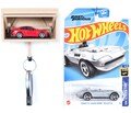 Key Holder, Beige (Car Included) - 3D Printed Hot Wheels Display: Corvette Grand Sport Roadster
