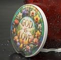Christian Soapstone Car Coaster, Religious Car Coasters, Drink holder Coasters, Car accessories, Absorbent Coasters, Car decor