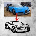 Custom Car Silhouette Metal Wall Art, Your Own Car Wall Decor, Personalized Car Design Line Art, Best Gift For Him, Personalized Gifts