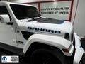 Fits 2018-2024 Jeep Wrangler Sahara Hood Letters Vinyl Graphics Stickers