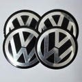 4x WHEEL CENTRE Cap stickers For VW Passat Golf Jetta 55/60/65mm