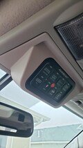 Xterra / Frontier / Pathfinder Auxbeam 8 Gang Overhead Mount, Custom Sunglass Holder Replacement for Switch Panel Installation