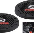 Car Interior Accessories for Mazda Cup Holder Insert Coaster - Silicone Anti Slip Cup Mat for Mazda(Set of 1, 2.75" Diameter)