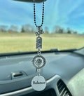 2025 Word of the Year Car Charm, Personalized with a Word of your Choice, Desk Accessory,  Home decor, Intentions, New Year's Resolution