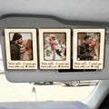 Personalized Valentine's Day Gift For Him, Custom Photo Car Visor Clip, Couples Valentine Gifts, Custom Drive Safe Sun Visor Picture Clip