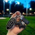 Car Key Cover For Nissan, Stylish, Tpu Fob, With Keychain, Car Key Accessories, Stylish Fob Car Key Case, Car Fob For Nissan, Fob, Gift