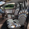 Alien Car Seat Covers - Unique Sci-Fi Automotive Accessory, Space Themed Protector, UFO Pattern Auto Decor, Perfect Gift for Collectors