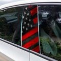 American Flag Doors Wrap Decal, ?ustom Vinyl Car Stickers, JDM Style, Cool Car Accessories, Personalized Decals for Men, New Car Lover Gift