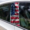 American Flag Car Door Stickers, Stylish Side Decals, Pillar and Door Livery, Trending Car Graphics, Accessories, Gift for Car Enthusiasts