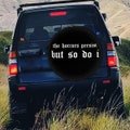 The Horrors Persist Car Spare Wheel Cover for Tire, Funny Tyre Car Accessories, Humour Car Decor for 4x4 Gen Z Camping Gift