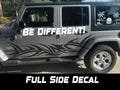 Vehicle Decal Large Tribal Decal Wrangler Decal Jeep Decal Full Side Vinyl Decal JK Decal Custom Decal Gift for him Cool Decal Tribal Gift