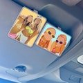 Personalized Gift For Best Friend, Custom Photo Portrait Besties Car Visor Clip, Galentine Day Gifts, Sun Visor Picture Clip, Besties Gift