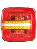 5 Function Square Stop Lamp 24V