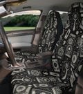 Black Tarot Cards Car Seat Cover~Gothic Wicca Decor|Spiritual Auto Accessories|Witchcraft Seat Protector|Mystical Vehicle Decoration
