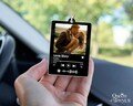 Personalized Music Photo Car Ornament, Gift For Boyfriend, Husband, Anniversary Valentines Gift For Him Her, Car Charm Gift, Music Gift