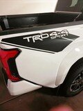 Tacoma TRD 4X4 Sport Decals Truck Fit Toyota Bedside Decal Stickers Vinyl Stripes 2Pc