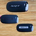 SRT Black Key Fob For Dodge Dodge Charger Challenger Black Silver Redeye
