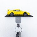 Key Holder, Hot Wheels Display for Keys (Silver)