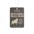 Bitcoin BTC Car Air Freshener, Perfect Stocking Stuffer and Crypto Gift, Festive Christmas Present in Pine, New Car & Black Ice Scents