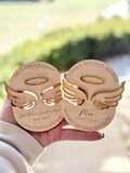 Memorial Visor Clip, Sympathy Gift, Guardian Angel Visor Clip, Memorial Gift, Rememberance Gift, Loss of a Loved One