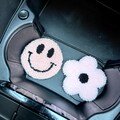 Set of two custom car coasters | Cute Car Accessories | Personalized Car Decor Cup Holder | New Car Gift for Her | Women Car Interior