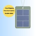 Car Air Freshener Hanging Pickleball Court Team Gift Athletic Car Accessory Stocking Stuffer Three Scents Offered: Black Ice, Pine, New Car