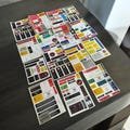 Mercedes Decal Sticker Label Sets for W124 W126 W140 W203 W204 W210 E Class W211 W220 280se 300se 300sel 500se 500sel 560sel vinyl accessory