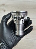 Piston skull, piston art, skull,gearshifter,jewelry,shifter,shift knob
