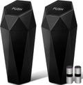 Leakproof Car Trash Can with Lid - 1 or 2 Pack, Trash Bags Included | Tesla Model S3YX