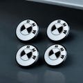 Wheel Centre Caps Set for BMW White Edition 68 mm