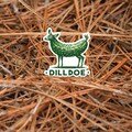 Dill Doe Sticker ? Funny Pun Pickle and Deer Design for Hunters and Pun Lovers Decal