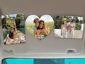 Custom Photo Car Visor Clip, Personalized Valentine Day Gift For Him, Boyfriend Husband Gifts, Custom Drive Safe Sun Visor Picture Clip