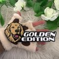 Golden Retriever Car/Truck Badge Emblem (Golden Edition)