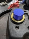 Blue bird bus contact horn plate installer