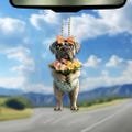 2D Flat Acrylic English Mastiff Ornament, Mastiff Dog Ornament, Dog Car Hanging Ornament, Christmas Gifts, Dog Lover Gifts